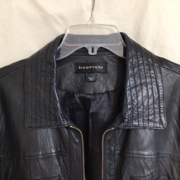 Ladies Bagatella leather jacket - Picture 7 of 16